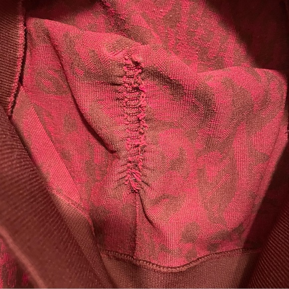 Gymshark Womens Adapt Animal Seamless Leggings Red Reef/Cherry Brown | Sz Small - Picture 10 of 16